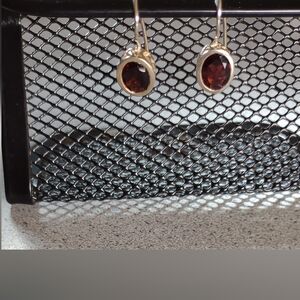 Firm Final price!*Garnet drops*January birthstone